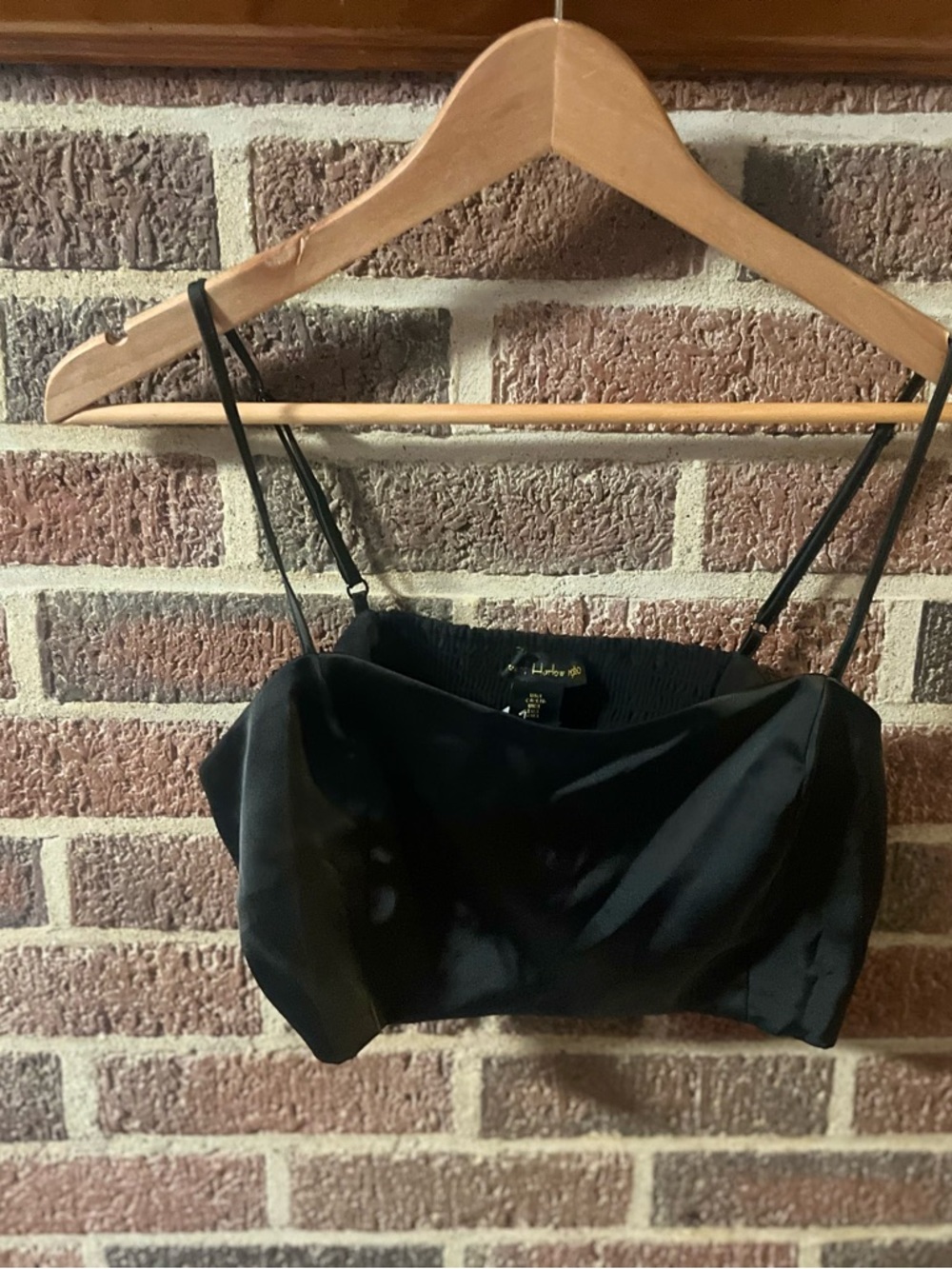 New with tags House of Harlow   Bandeau Crop Top with Adjustable Straps Size L